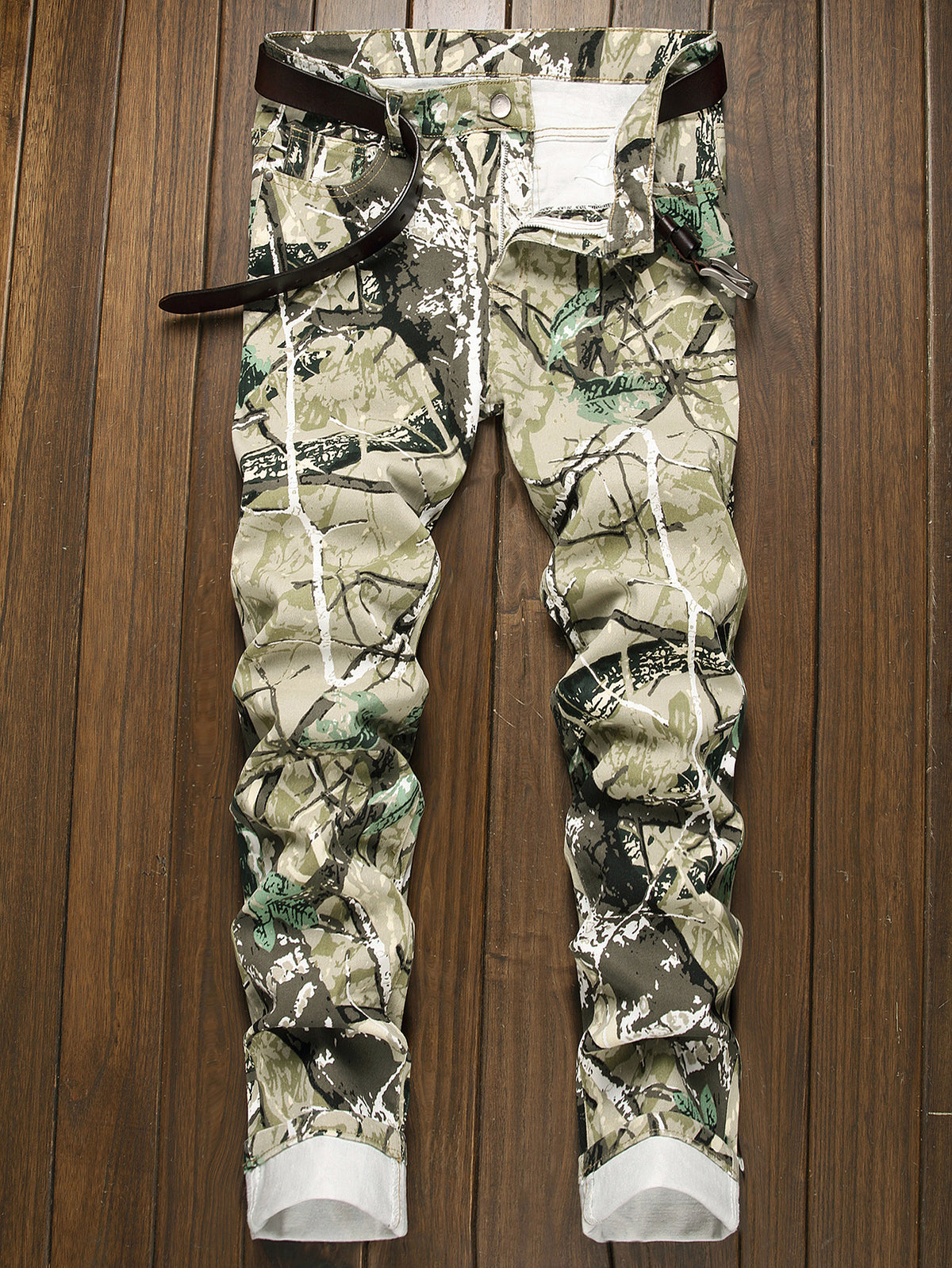 Forest Hunting Camouflage Denim Men&