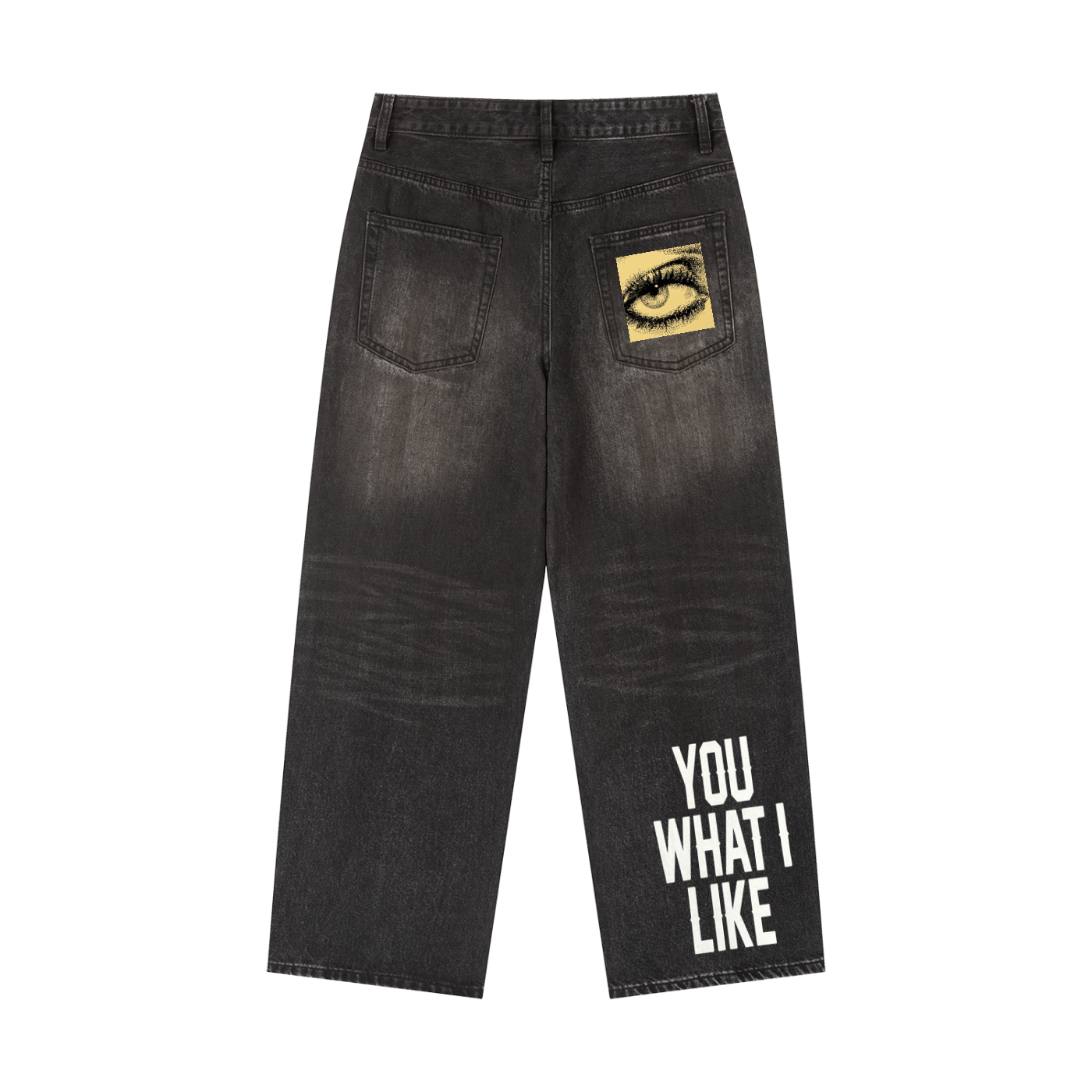 Vintage Wash Heavyweight Denim Jeans