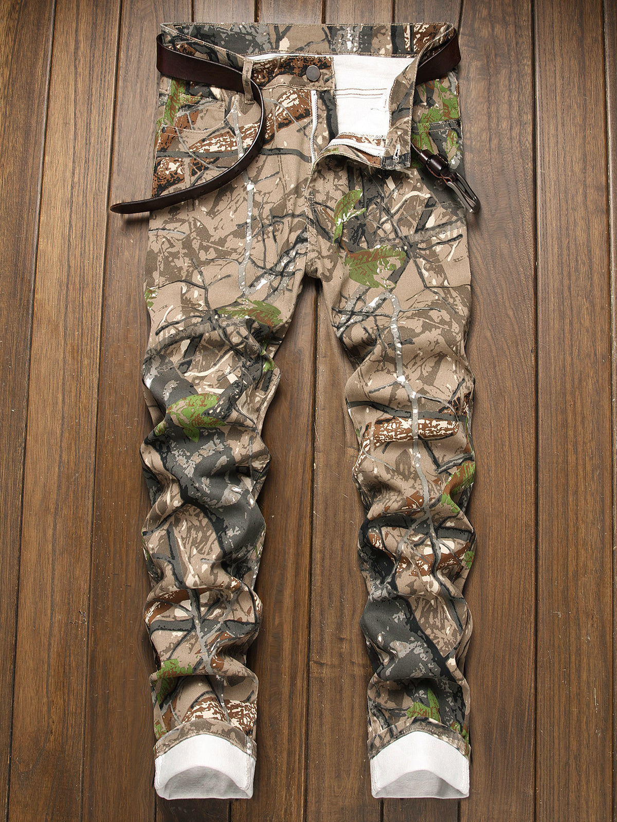 Forest Hunting Camouflage Denim Men&