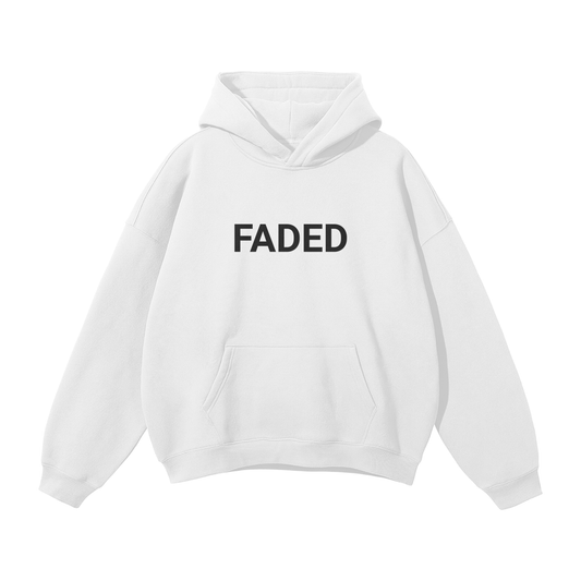 Streetwear Unisex Oversized Solid Color Fleece Hoodie