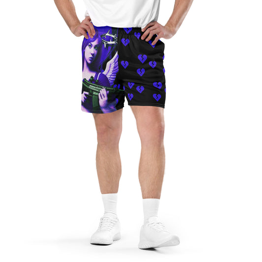 Fu*k Cupid Unisex mesh shorts