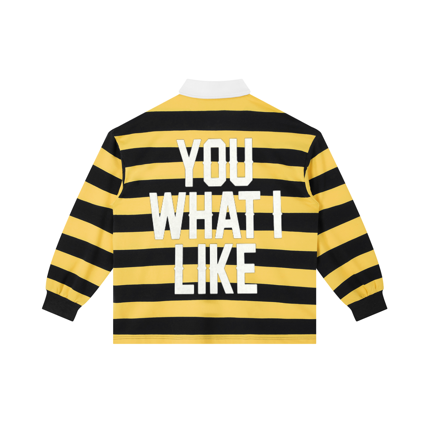 Color Block Stripe Polo Shirt