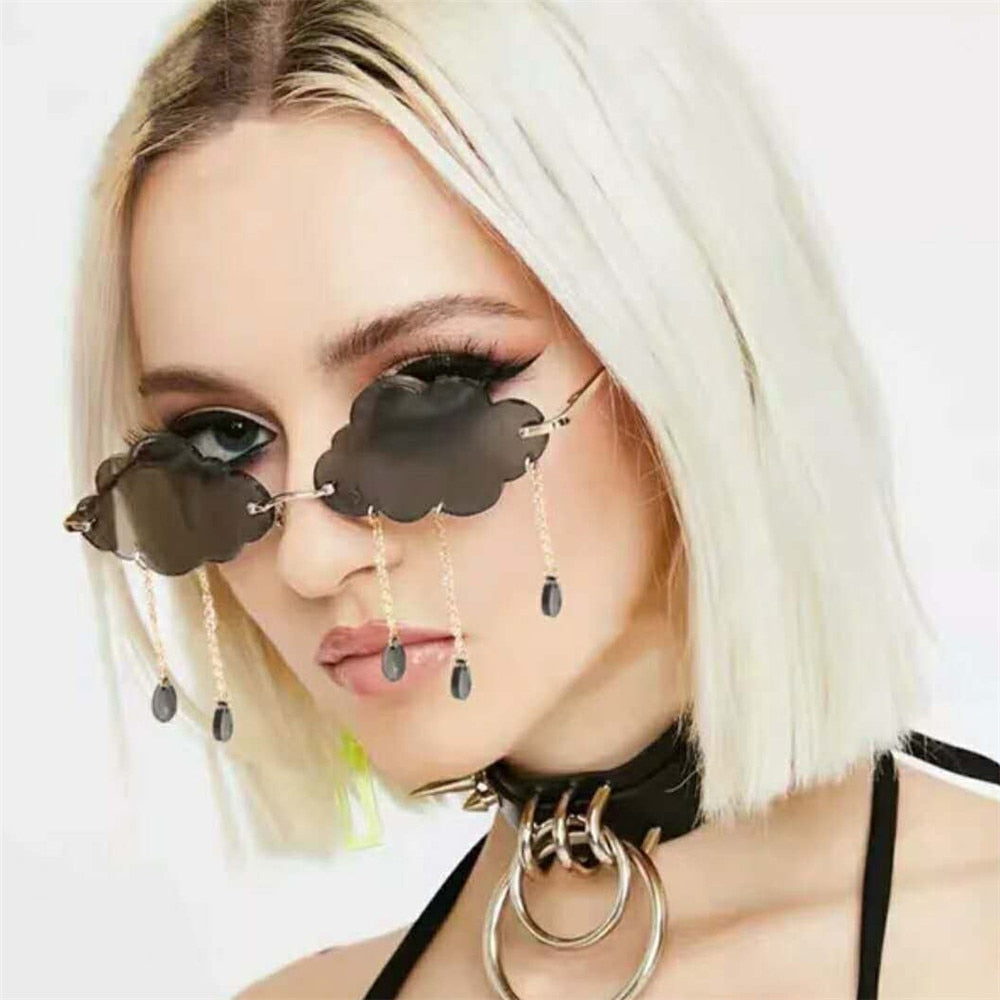 Trendy Tassel Sunglasses