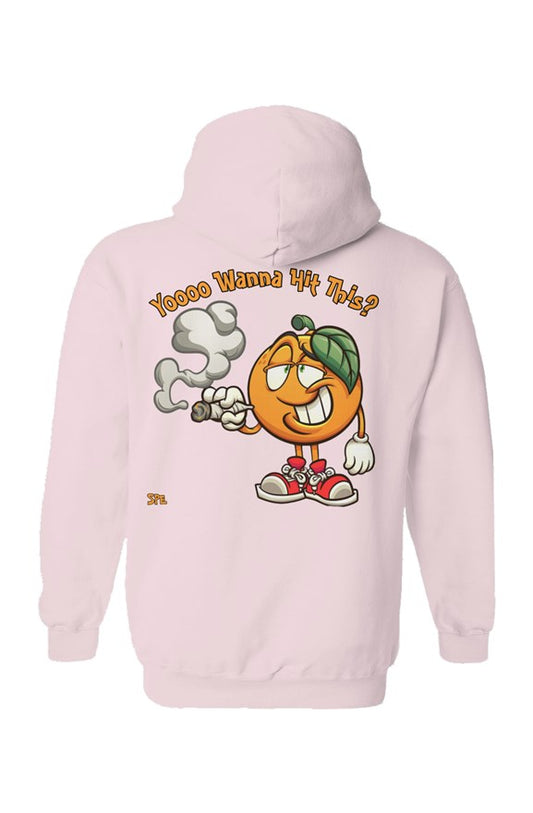 Yoo Unisex Hoodie Pink
