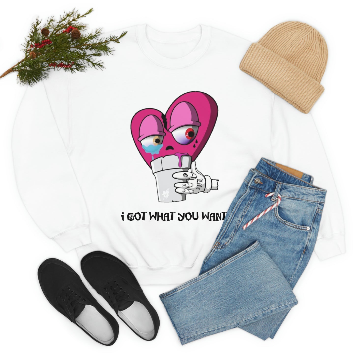 What you need Sweatshirt