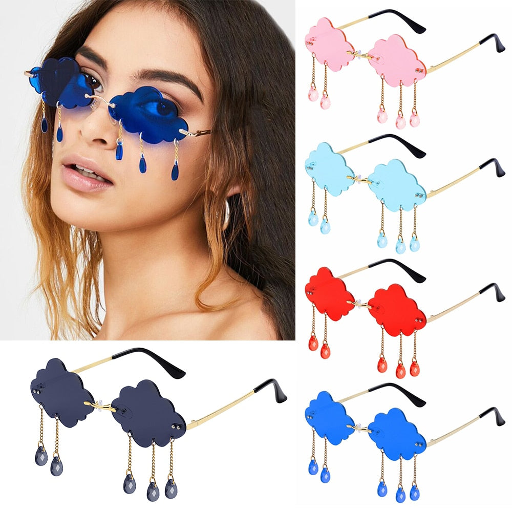 Trendy Tassel Sunglasses