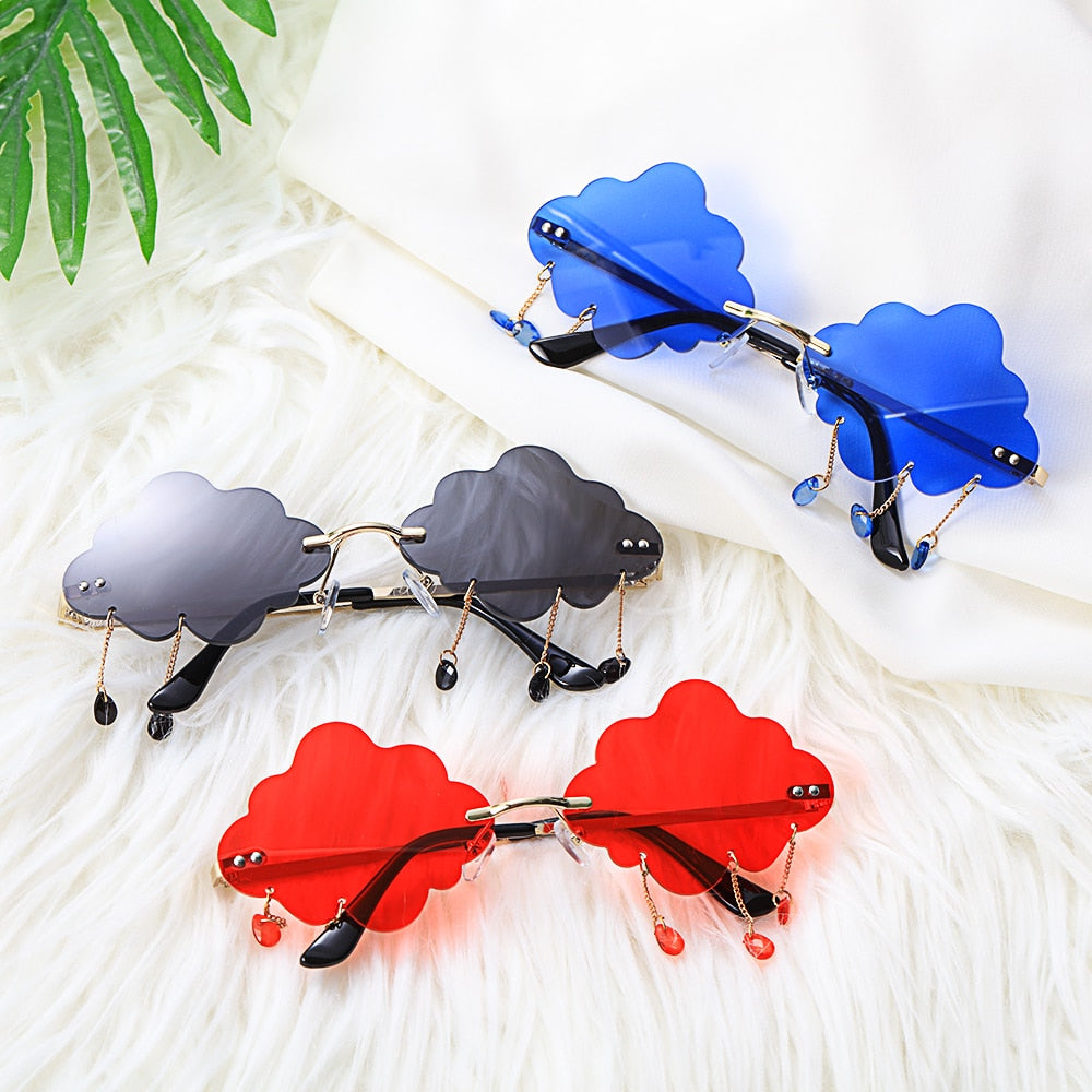 Trendy Tassel Sunglasses