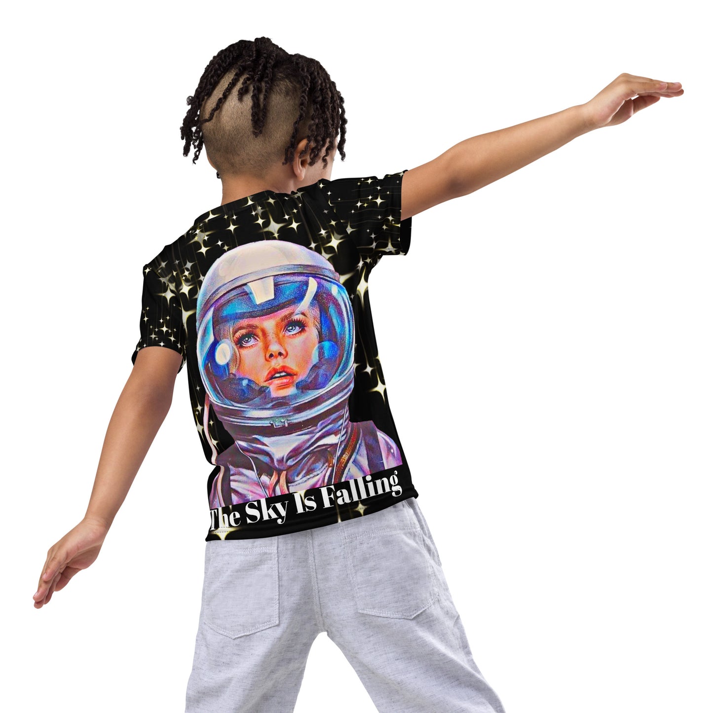 The Sky Is Falling Kids crew neck t-shirt