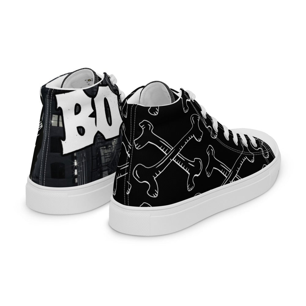 Now 1# Men’s high top canvas shoes