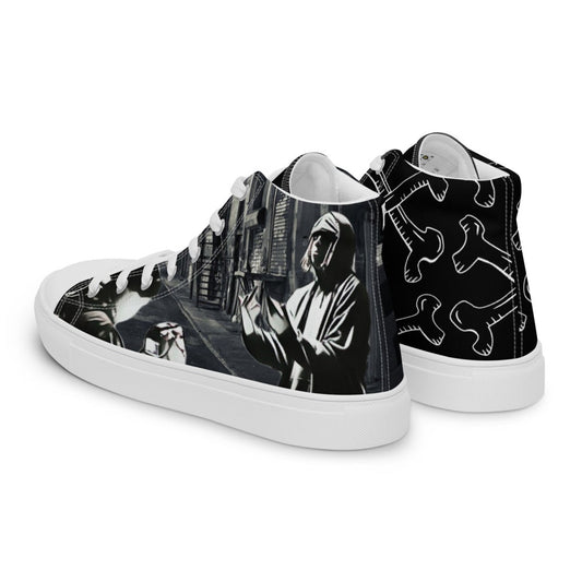 Now 1# Men’s high top canvas shoes