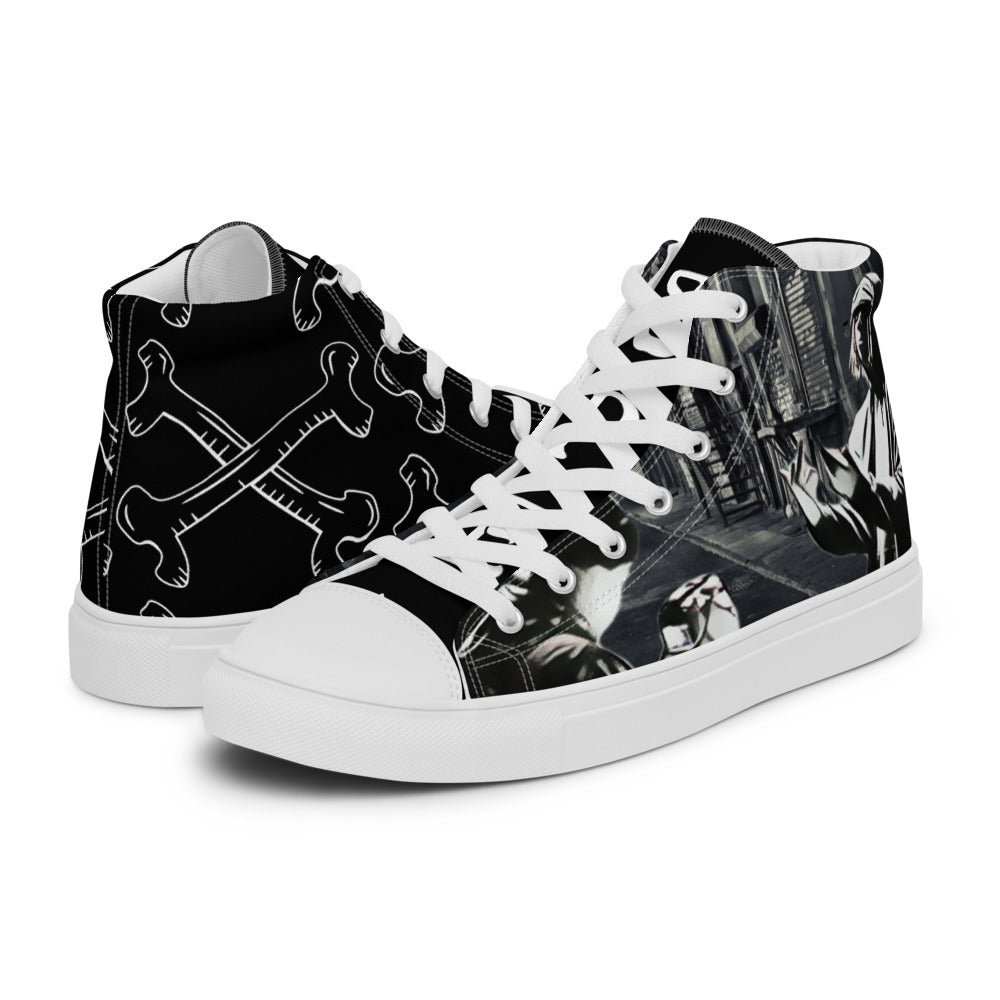 Now 1# Men’s high top canvas shoes